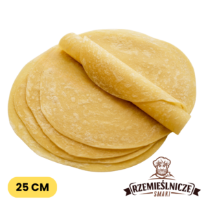 Tortilla Pszenna 25cm 6szt Naturalna Meksykańska